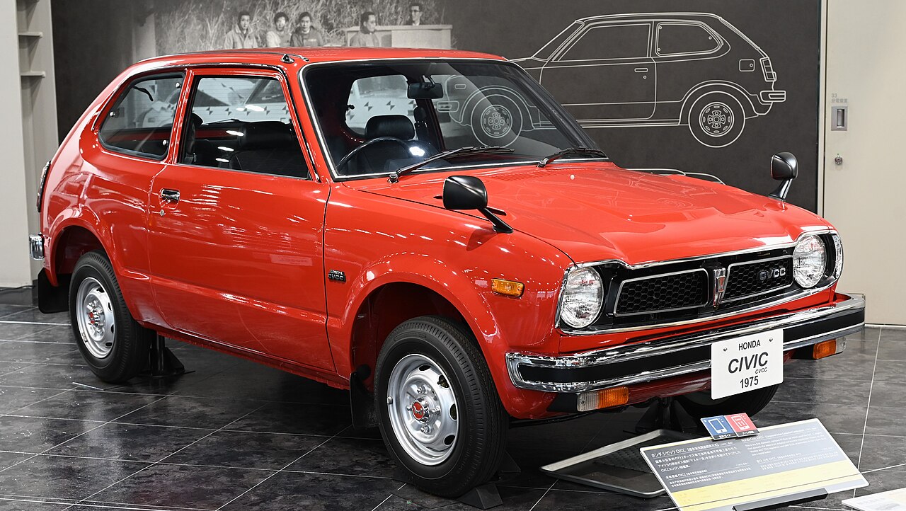 1975 Honda Civic CVCC 1200GL three-door