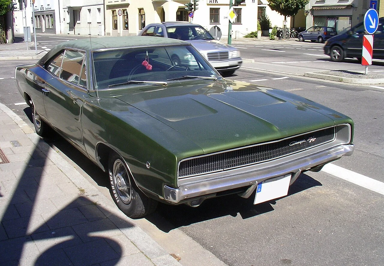 1968 Dodge Charger RT front 3q cropped