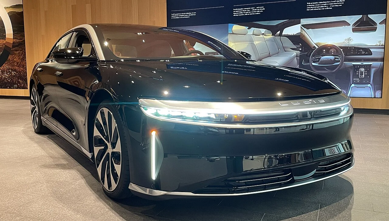 Lucid Air Grand Touring - front