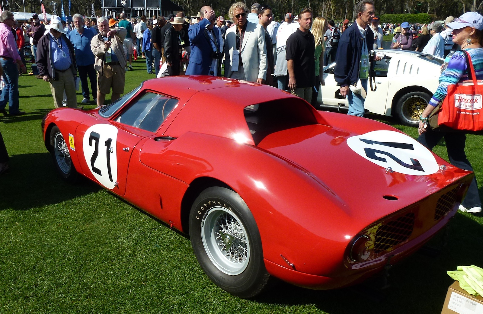 Ferrari 250 LM chassis 5893 at Amelia Island