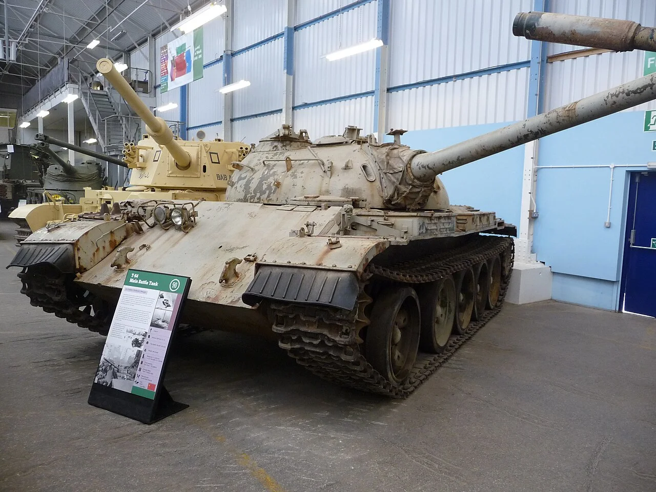 T-54 tank at the Bovington Tank Museum