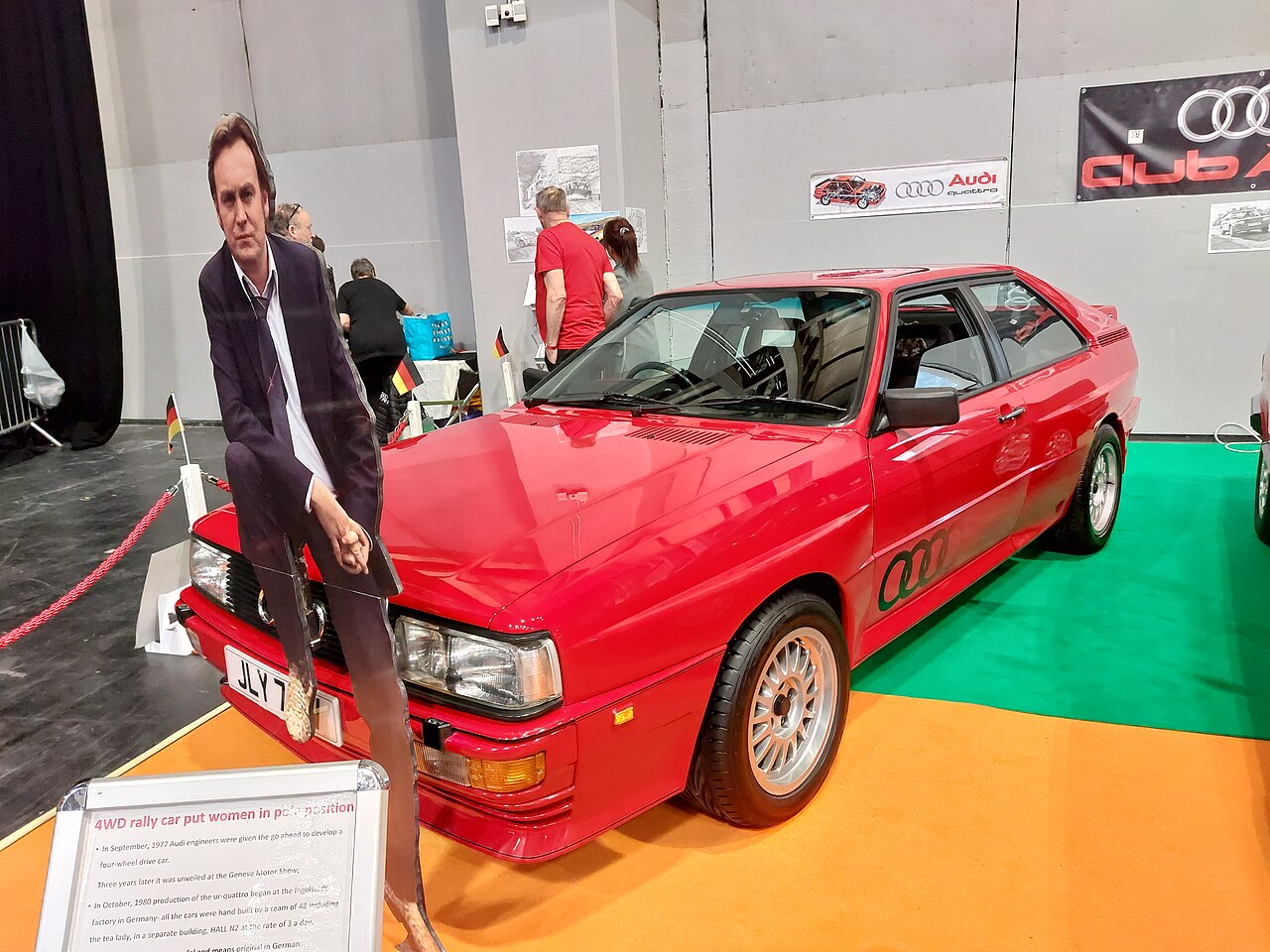 Original Audi quattro road coupé