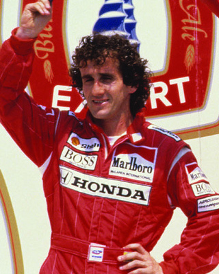 Alain Prost photograph