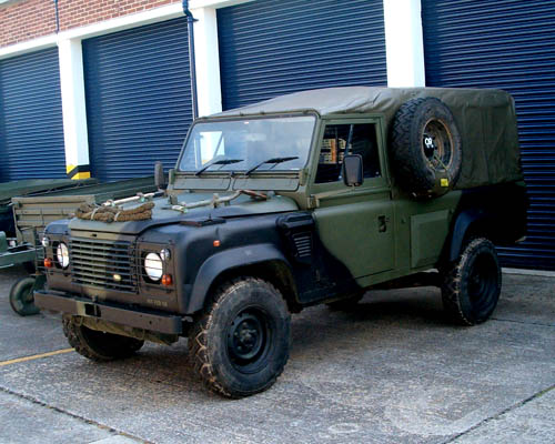 Land Rover Defender Wolf 110 photograph