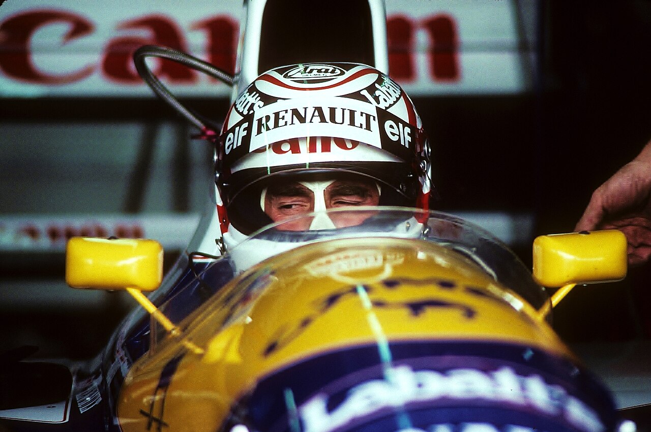 Nigel Mansell photograph