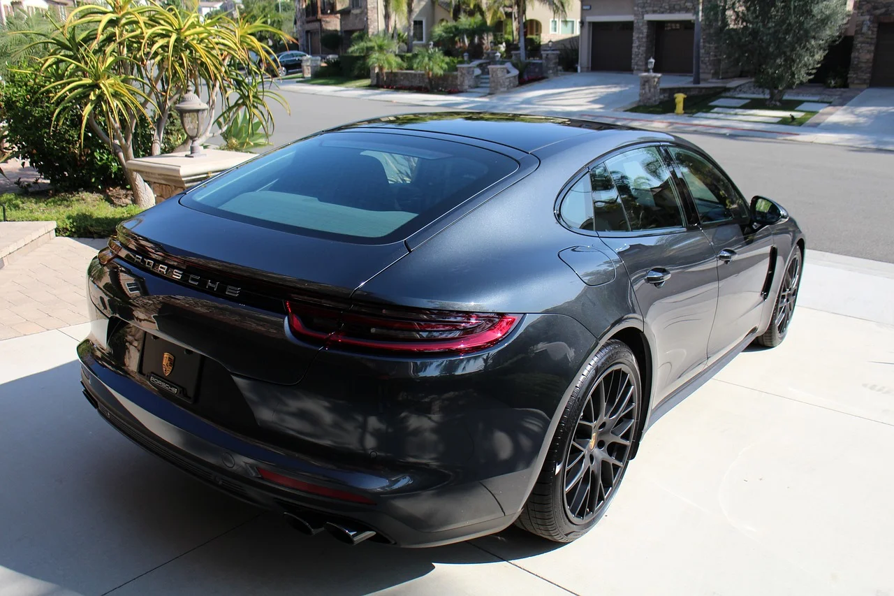 Porsche Panamera four-door performance car