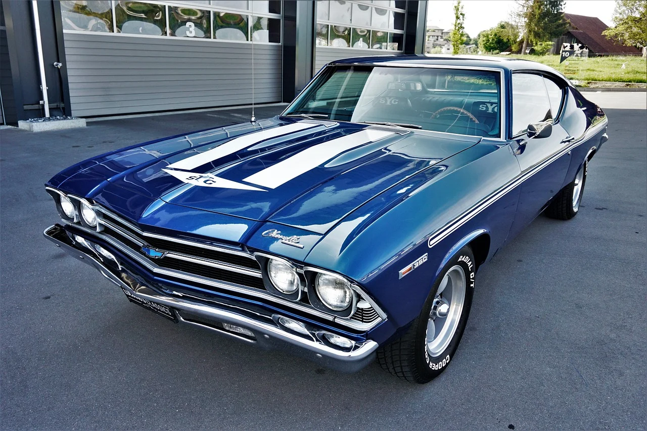 Classic Chevrolet Chevelle muscle car